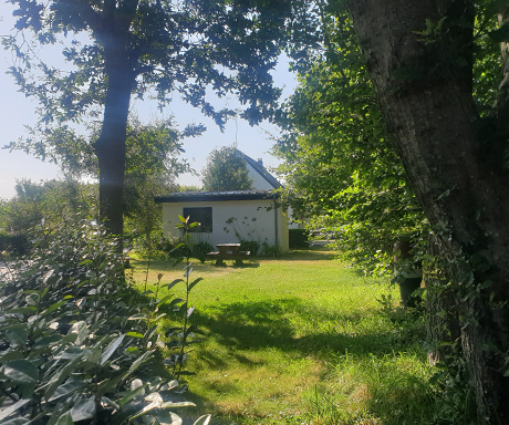 The Le Léhan campsite in Brittany provides cyclists with a bicycle storage room