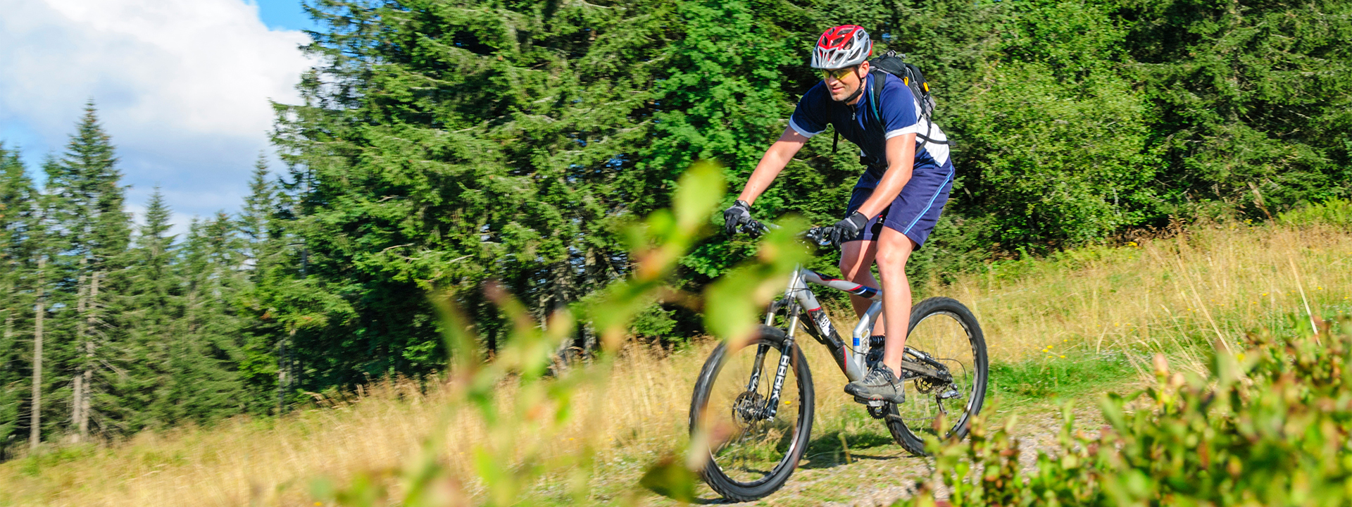 GR34 Le Léhan campsite in South Finistère, a natural stopover for cyclists
