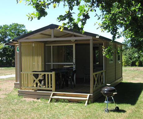 Chalet for rent at the family campsite The Léhan in Finistère