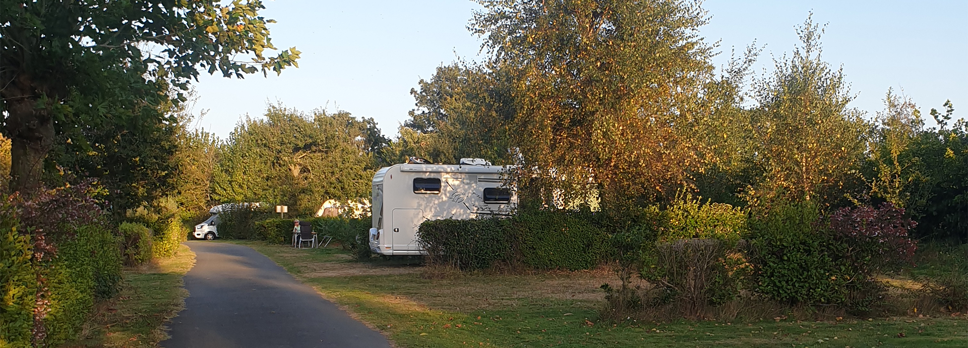 Campsite pitches in Brittany in South Finistère, nestled in the heart of nature