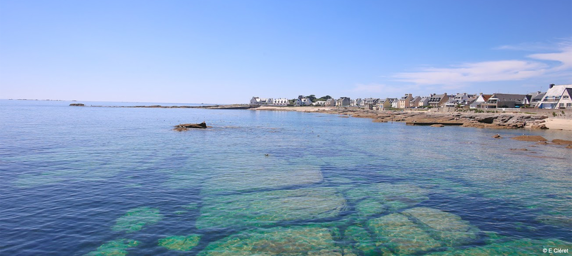 Plage de Treffiagat à proximité du camping Le Léhan dans le Finistère Sud