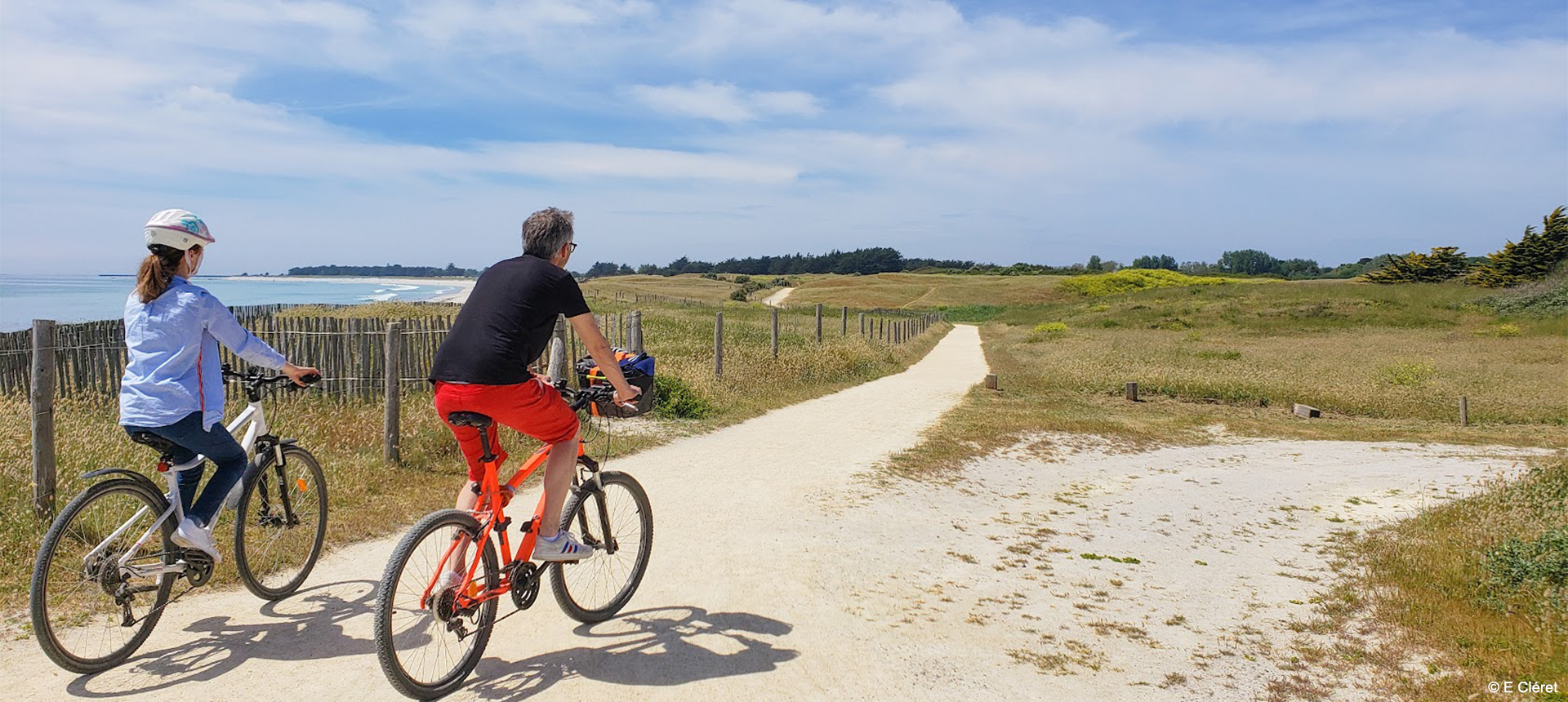 Pistes cyclables accessibles depuis le camping.le Léhan dans le Finistère