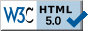 Valid logo W3C